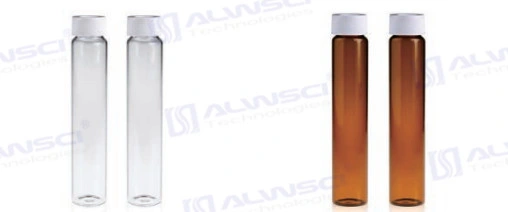 Alwsci ND24 60ml Clear EPA VOA Toc Glass Screw Neck Vial