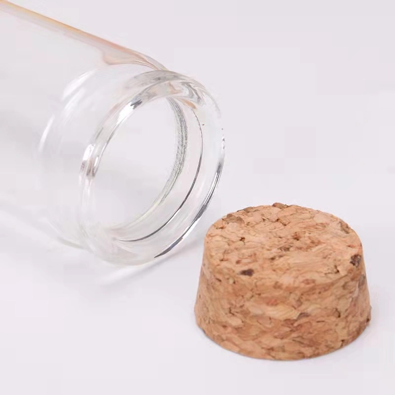 Stocked Empty Free Sample Storage Bottle Glass Vials with Cork