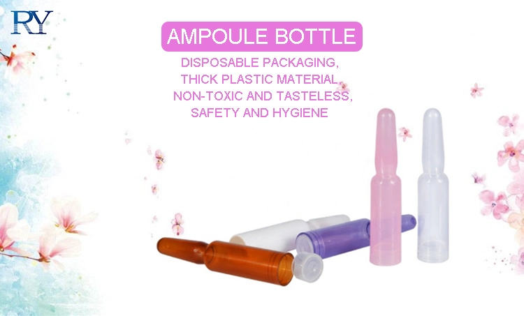 2ml Ampoules Vials Pharmaceutical Packaging Plastic 1 Ml Vial 4ml 3 Ml Plastic Vial with Snap Cap Attached Lid