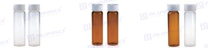 Alwsci ND24 20ml Amber EPA VOA Toc Glass Screw Neck Vial